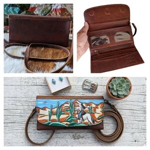 The Painted Desert Crossbody Wallet